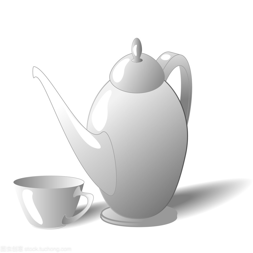 咖啡壺與杯子 一場(chǎng)流淌的芳香氣韻